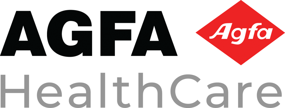 The AGFA HealthCare logo. AGFA HealthCare transforms the delivery of care with secure, effective, and sustainable imaging data management.